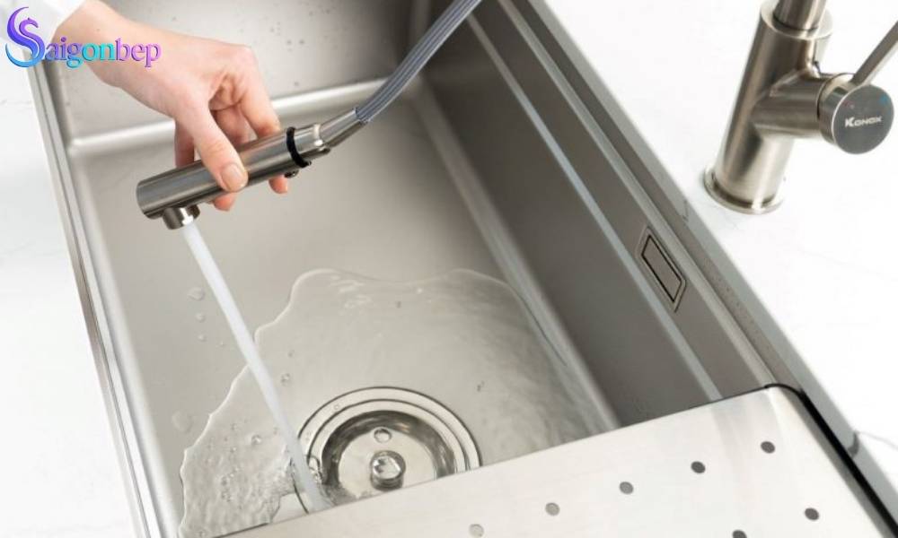 Chậu rửa bát chống xước Konox KN8644SU Dekor