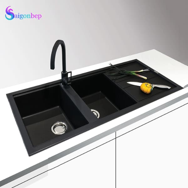 Nên mua chậu rửa chén bằng đá hay inox