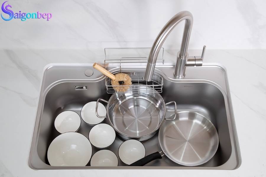 Chậu rửa bát Kluger KT8050SL Plus