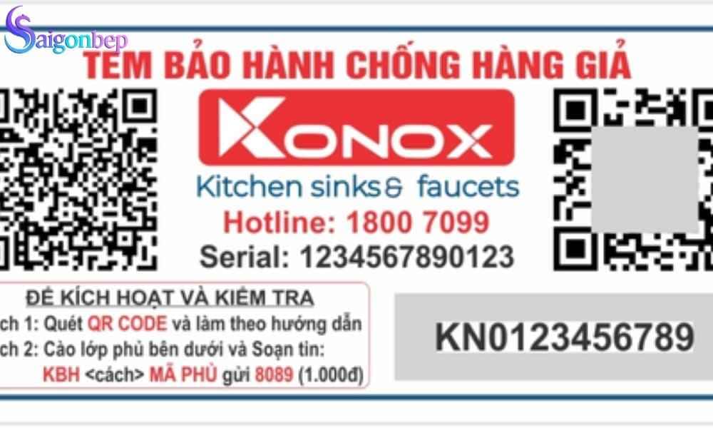 Chậu rửa bát Konox Turkey Sink STELO 780U