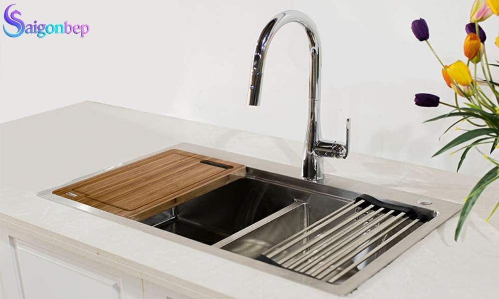 Chậu rửa chén Konox Topmount KN8850TD