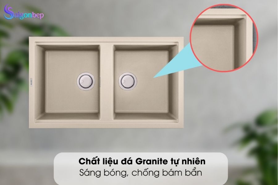 Chậu rửa chén Malloca BIANCO K-45062