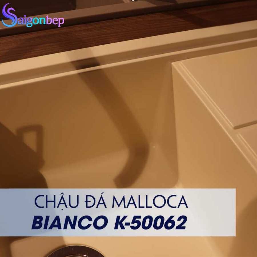 Chậu rửa chén Malloca BIANCO K-50062