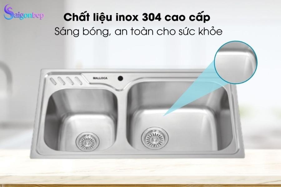 Chậu rửa chén Malloca MS 1003 NEW