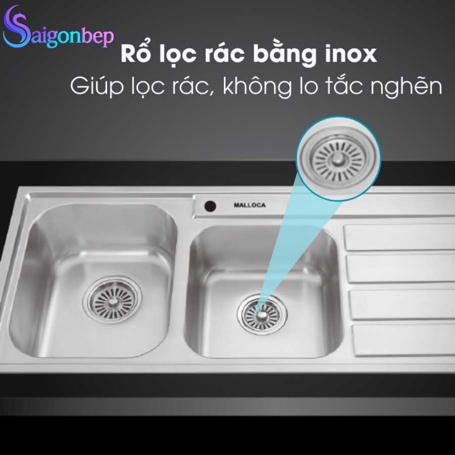 Chậu rửa chén Malloca MS 1027R/L NEW
