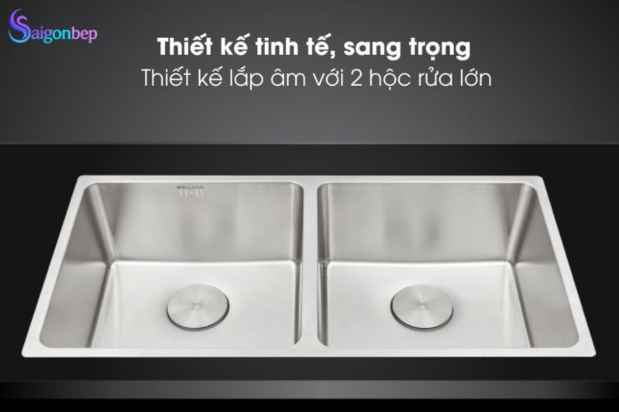 Chậu rửa chén Malloca MS 6075/81