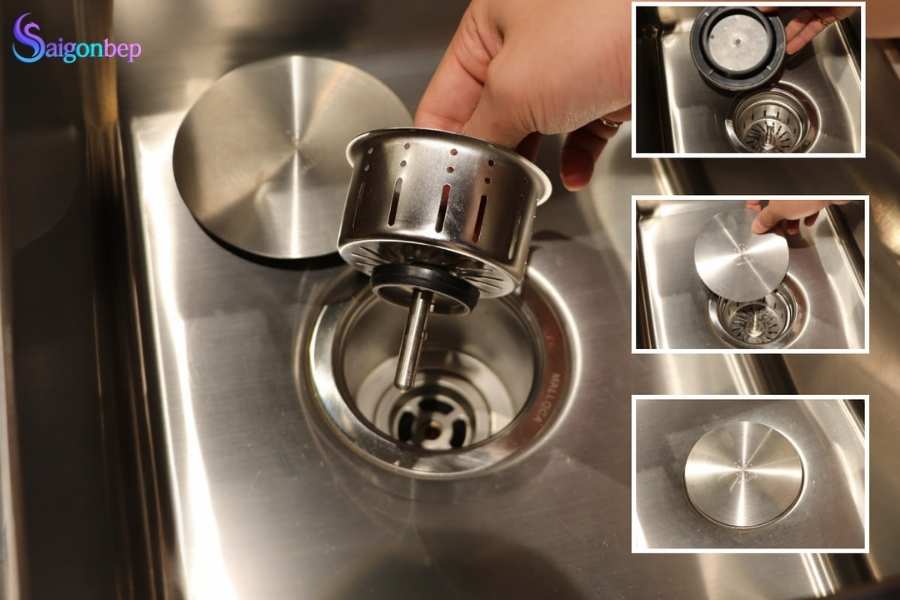 Chậu rửa chén Malloca MS 8804