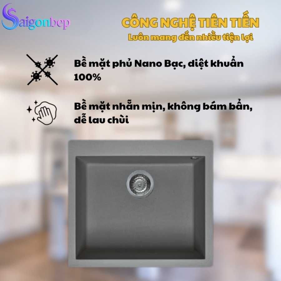 Chậu rửa chén Malloca TITANIUM K-10573