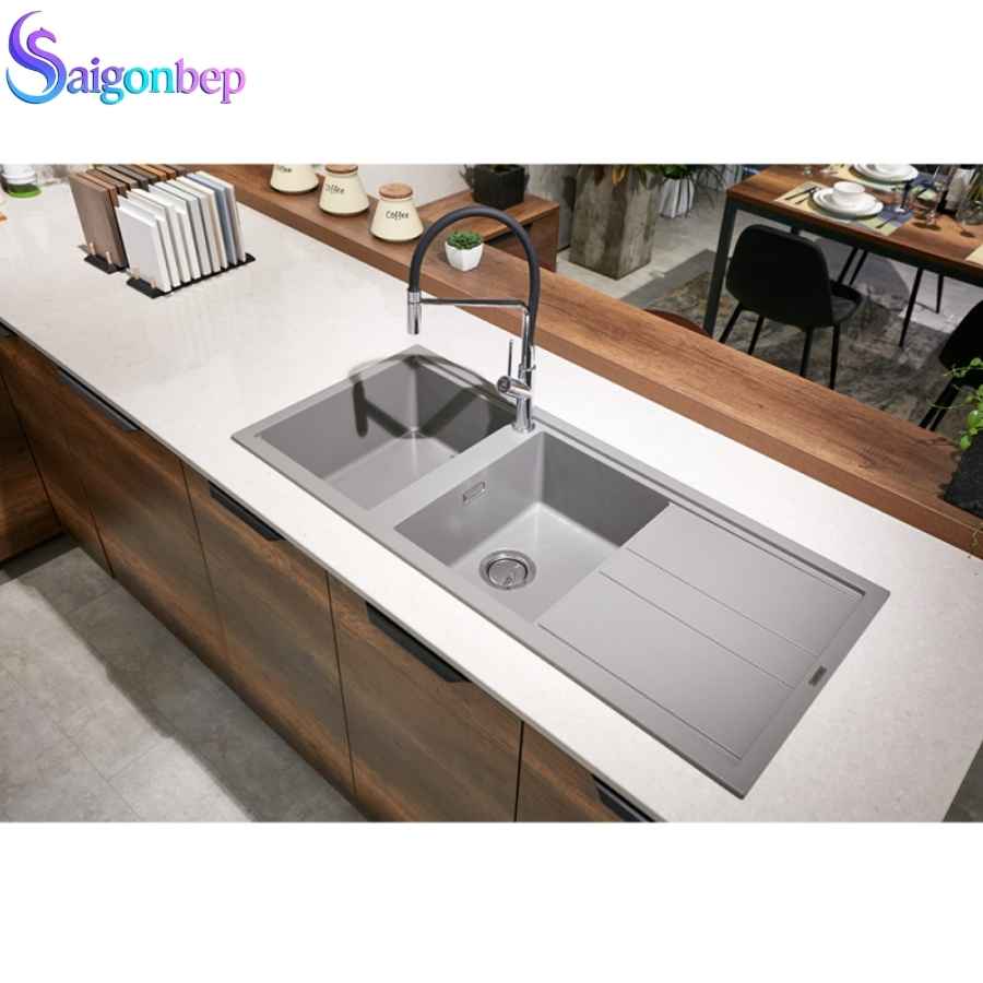 chậu bồn rửa chén bát đá