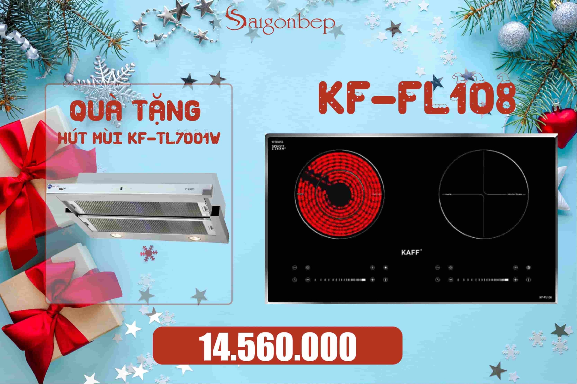 khuyến mãi bếp kaff kf-fl108