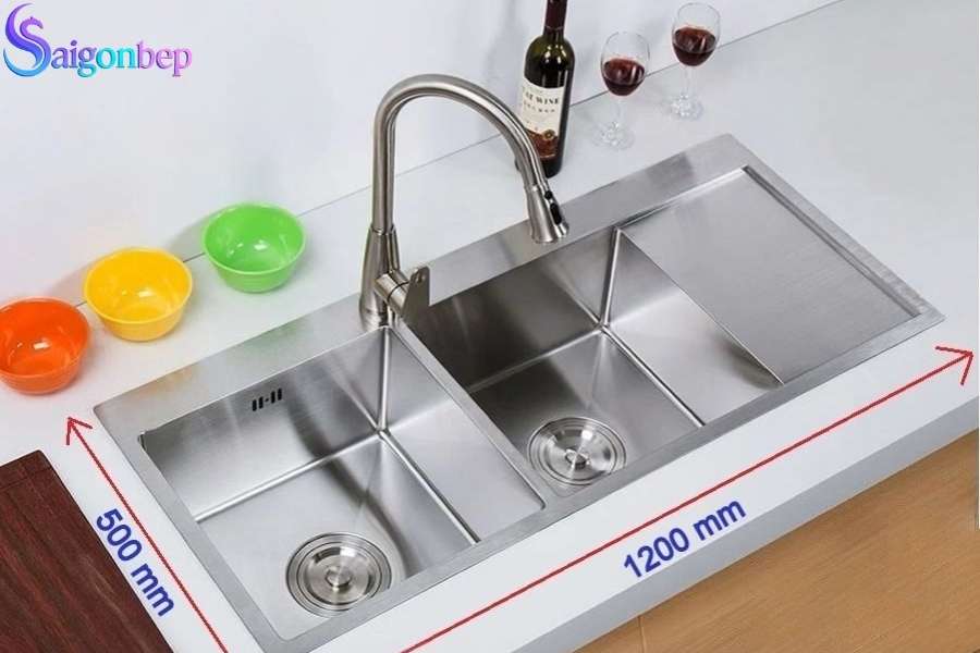 Kích thước chậu rửa bát