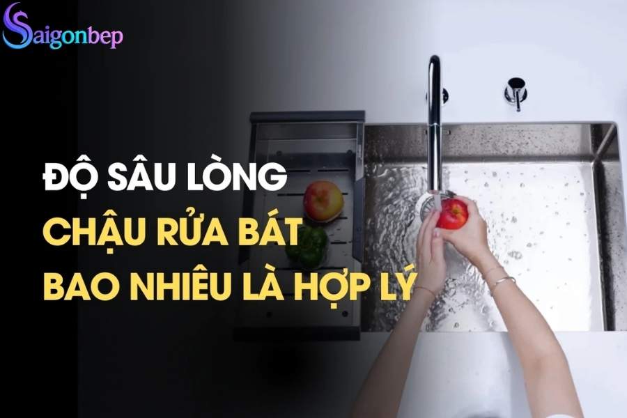 Kích thước chậu rửa bát