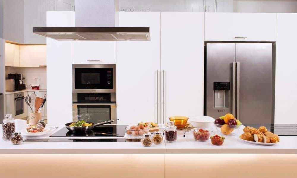 máy hút mùi đảo