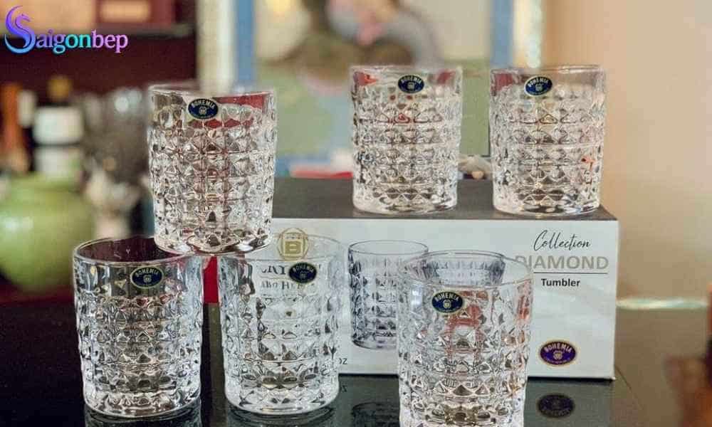 Bộ ly pha lê cao cấp xuất xứ Cộng Hòa Séc