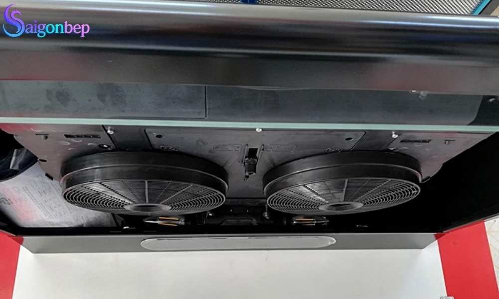 máy hút mùi hút yếu