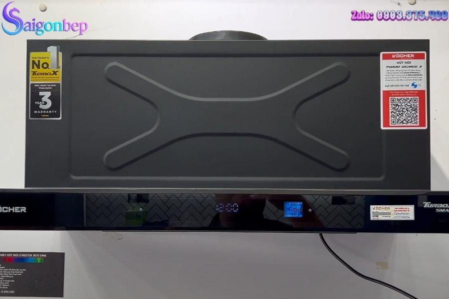 Máy hút mùi Kocher Turbo Smart 3D X3D-350D