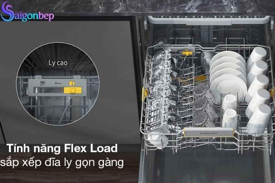 Máy rửa chén Samsung Bespoke DW60CB750FAPSV