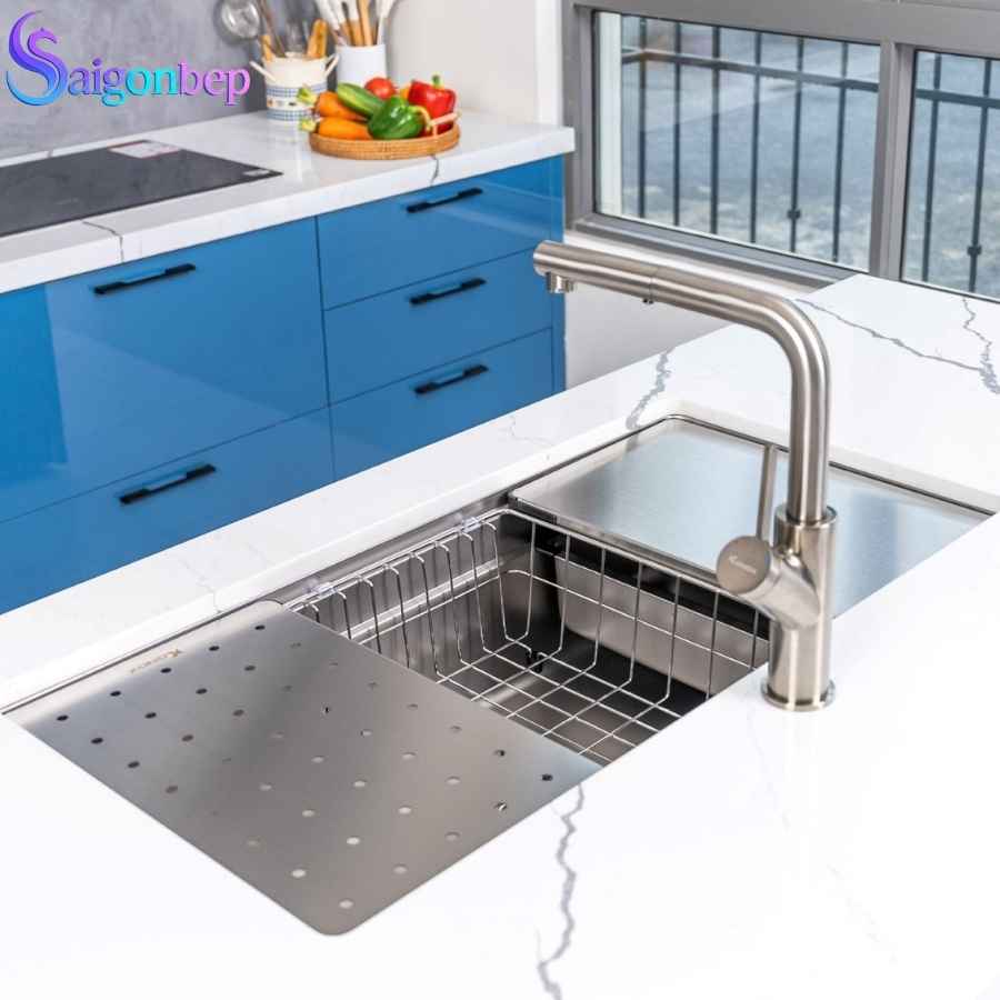 Chậu rửa bát Konox Undermount Sink KN7644SU Dekor
