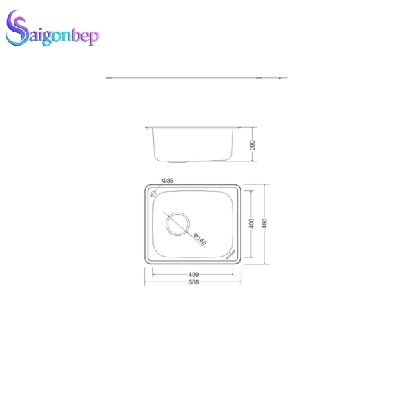 Chậu rửa chén Malloca MS 1023 Chậu rửa chén Malloca MS 1023