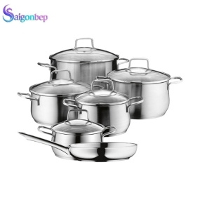 Bộ nồi chảo 6 món WMF Brilliant cao cấp 0739166030 Bộ nồi chảo 6 món WMF Brilliant cao cấp 0739166030