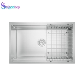 Chậu rửa bát Inox 1 hố Konox KN7044SU Dekor Chậu rửa bát Inox 1 hố Konox KN7044SU Dekor