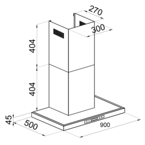 Máy hút mùi Kocher K-225D