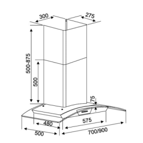 Máy hút mùi Kocher K-228S
