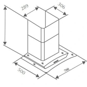 Máy hút mùi luxury Canzy CZ-3970Q