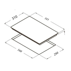 Bếp hồng ngoại đơn Chefs EH-HL22A