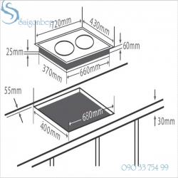 Bếp điện chefs EH-DHL321