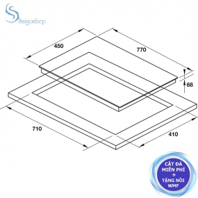 Bếp từ hồng ngoại Hafele HC-M772D 536.61.695