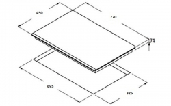 Bếp điện từ DMESTIK ES - 721DKT