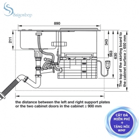Bếp từ hồng ngoại Hafele HC-IHH80A 539.66.698