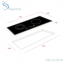 Bếp điện từ Teka IR-720 Bếp điện từ Teka IR-720