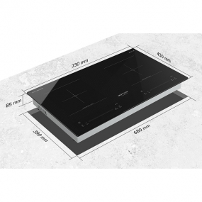 Bếp đôi điện từ MUTLICH MIM0608 Bếp đôi điện từ MUTLICH MIM0608