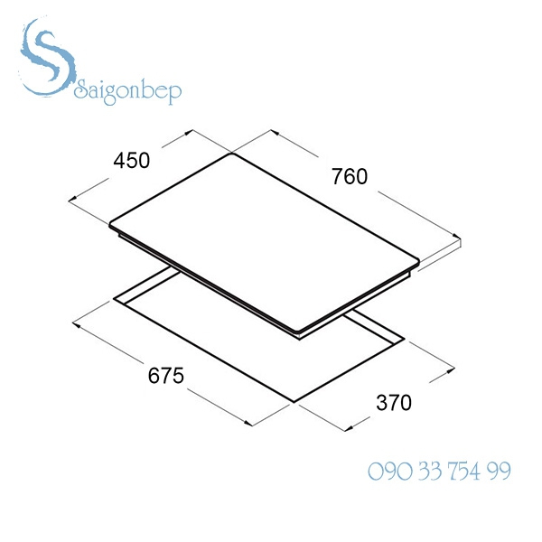 Bếp từ 2 lò Eurosun EU-T888G