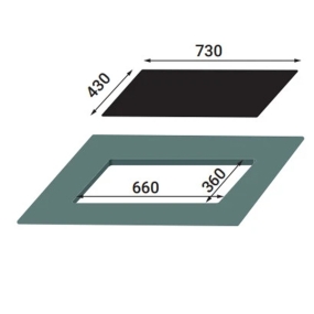 Bếp từ đôi Kaff KF-IH2002LeBar