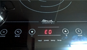 Bếp từ bị lỗi E0. Tất cả nguyên nhân và cách xử lý