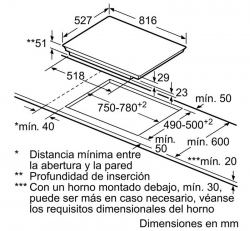 Bếp từ 4 vùng nấu Bosch PIE875DC1E