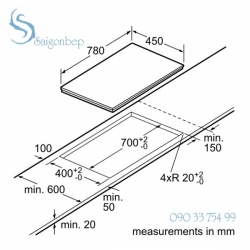 Bếp từ đôi Bosch PPI82560MS