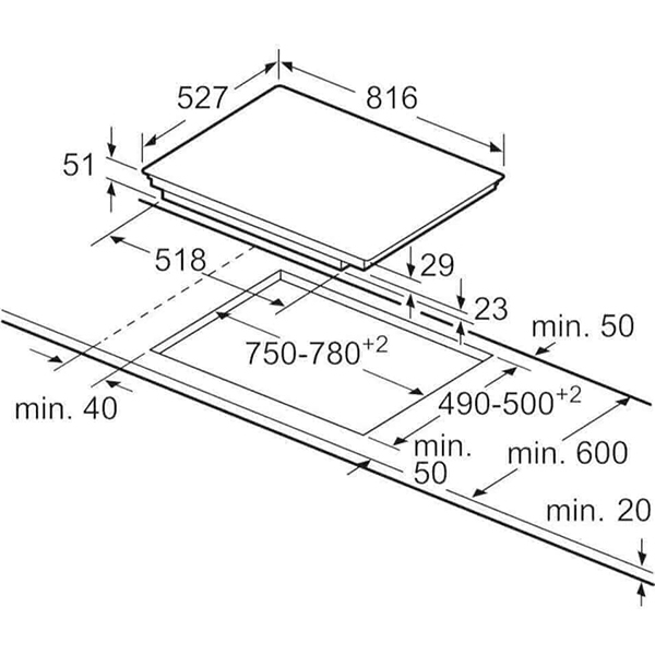 Bếp từ Bosch PXY875DC1E đa điểm