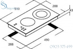 Bếp từ Cata I-302
