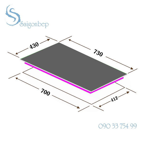 Bếp từ đôi EUROSUN EU-T265S