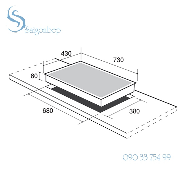 Bếp từ đôi Eurosun EU-T715PRO