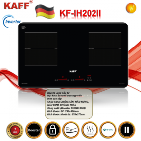 Bếp từ đôi Kaff KF-IH202II Bếp từ đôi Kaff KF-IH202II