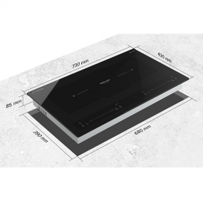 Bếp từ đôi Mutlich MIM6009