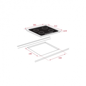 Bếp từ Teka ITF 65320 BK MSP Bếp từ Teka ITF 65320 BK MSP