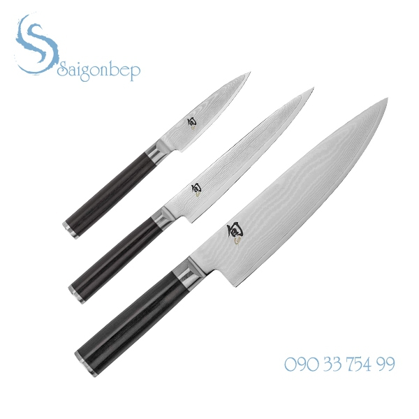 Bộ dao Shun Classic 3 món KAI DMS-300