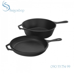 Bộ nồi chảo gang Lodge LCC3