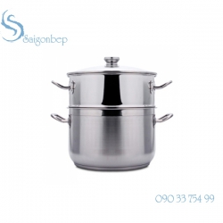 Bộ nồi hấp Fivestar size 30 nắp kiếng